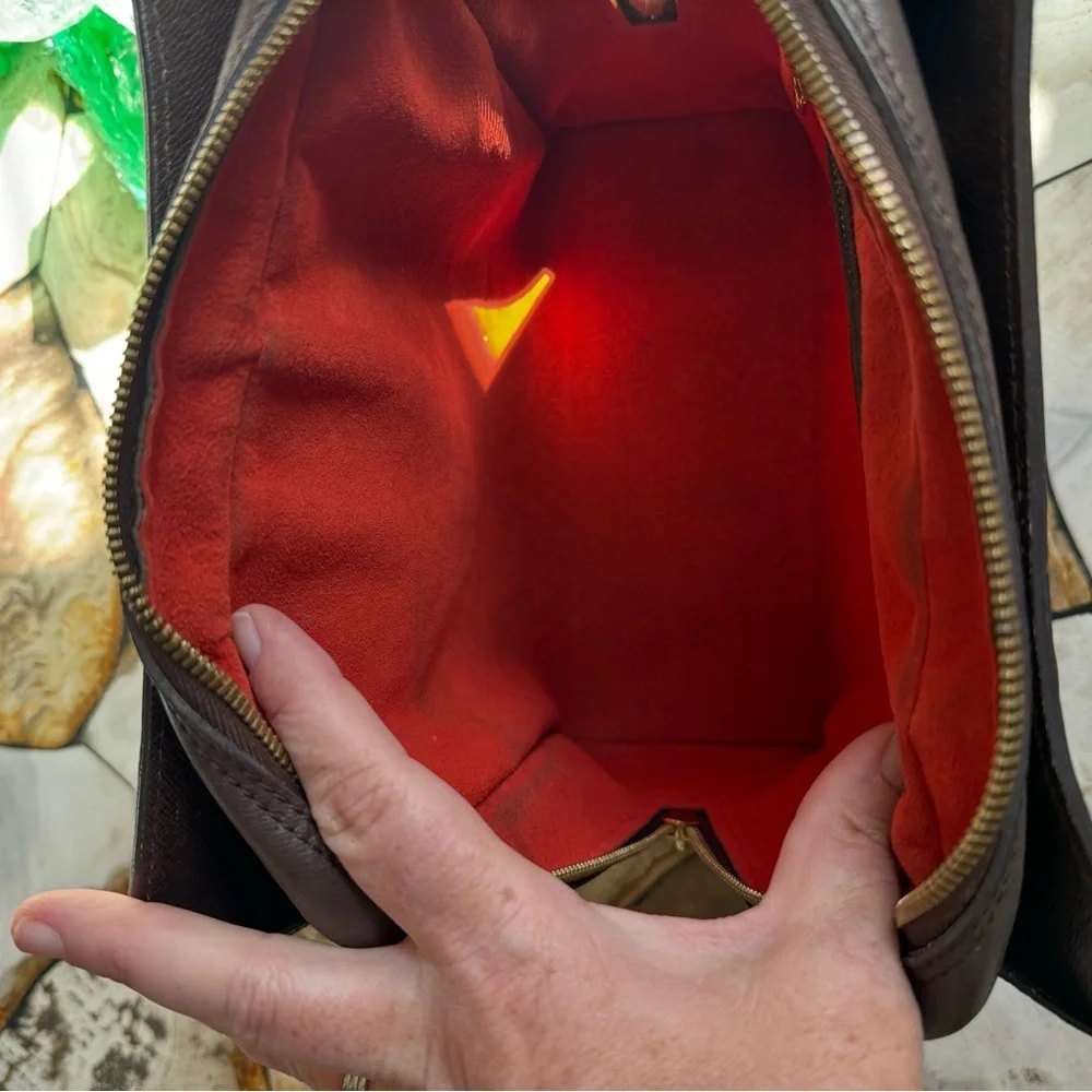 Louis Vuitton Damier Ebene Triana Handbag - Picture 11 of 15